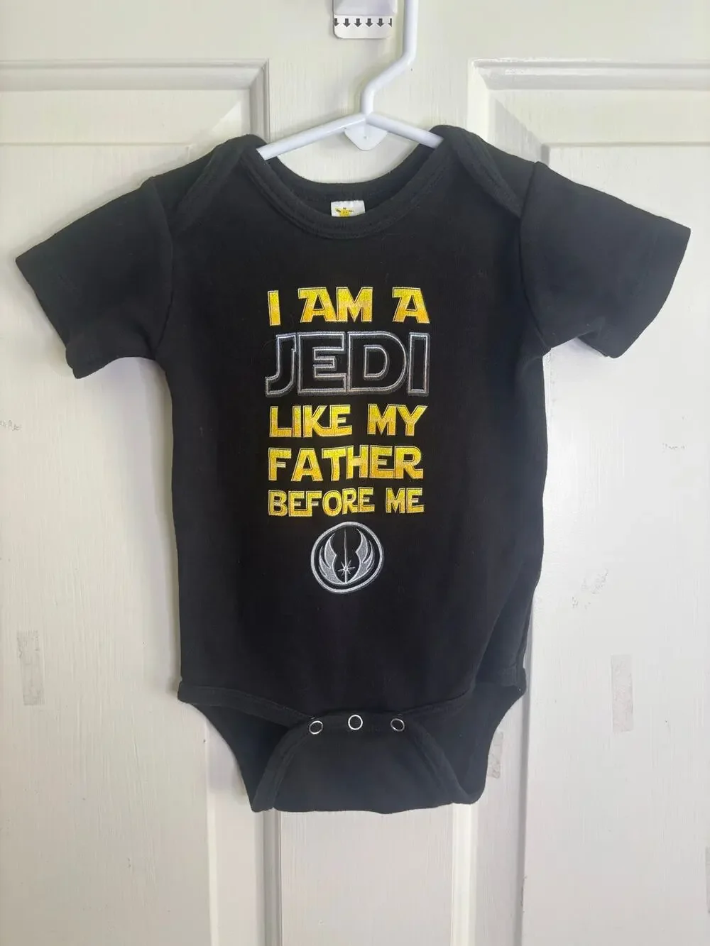 Star Wars Onesie “I Am A JEDI Like My Father Before Me”